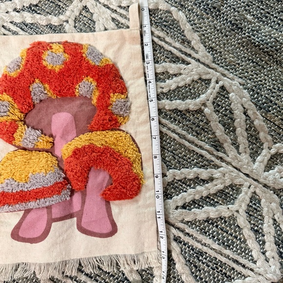 Urban Outfitters mushrooms tufted mini wall tapestry decor - Picture 2 of 5
